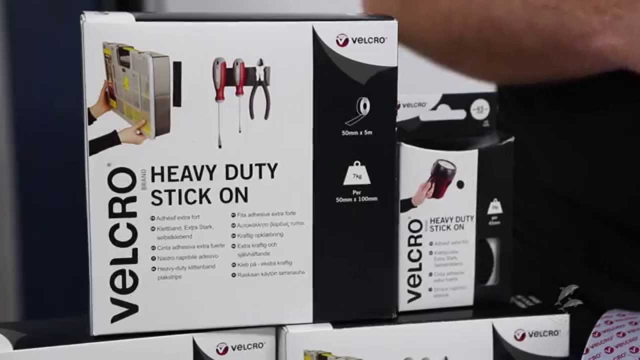Cinta Adhesiva Extra Fuerte HEAVY DUTY marca VELCRO®