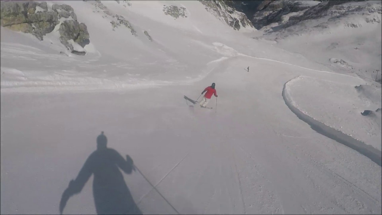 Skiing top to bottom Cortina   March 2019