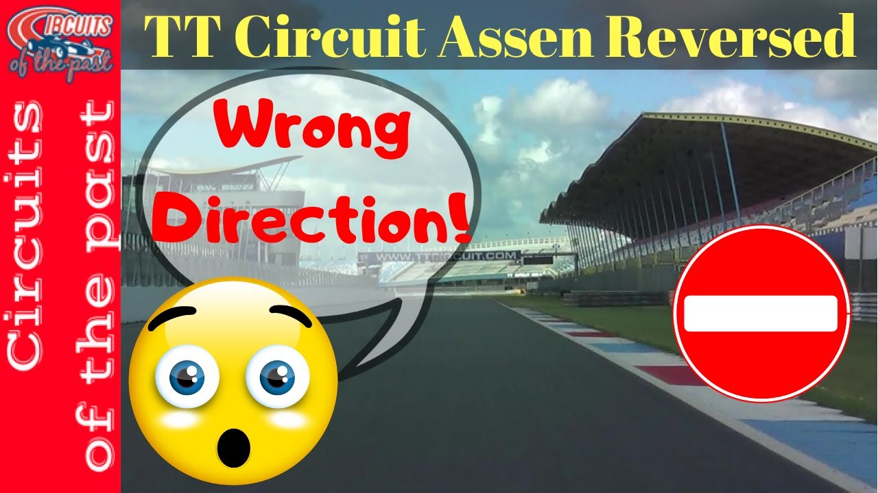 TT Circuit Assen Reversed Lap Onboard POV