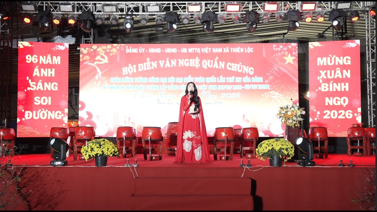 Hội diễn văn nghệ quần chúng mừng thành công Đại hội XIV của Đảng, xuân Bính Ngọ 2026.