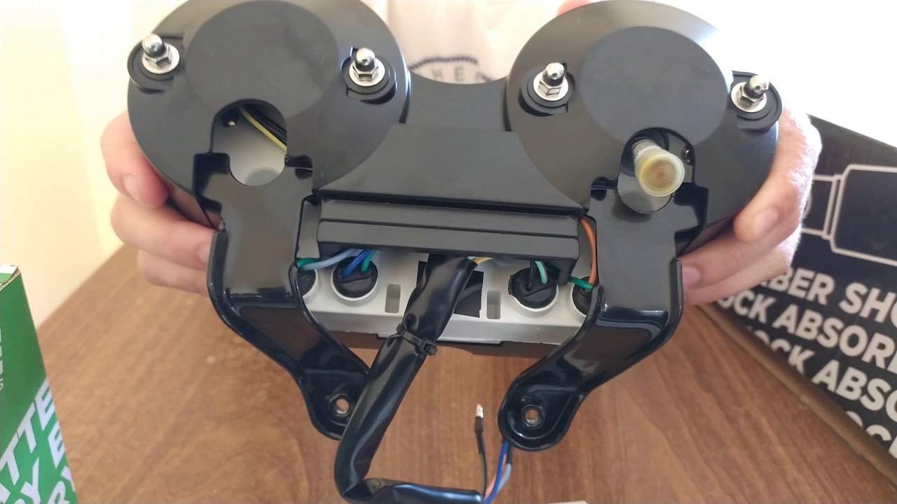 Tablero Yamaha YBR 125 como viene