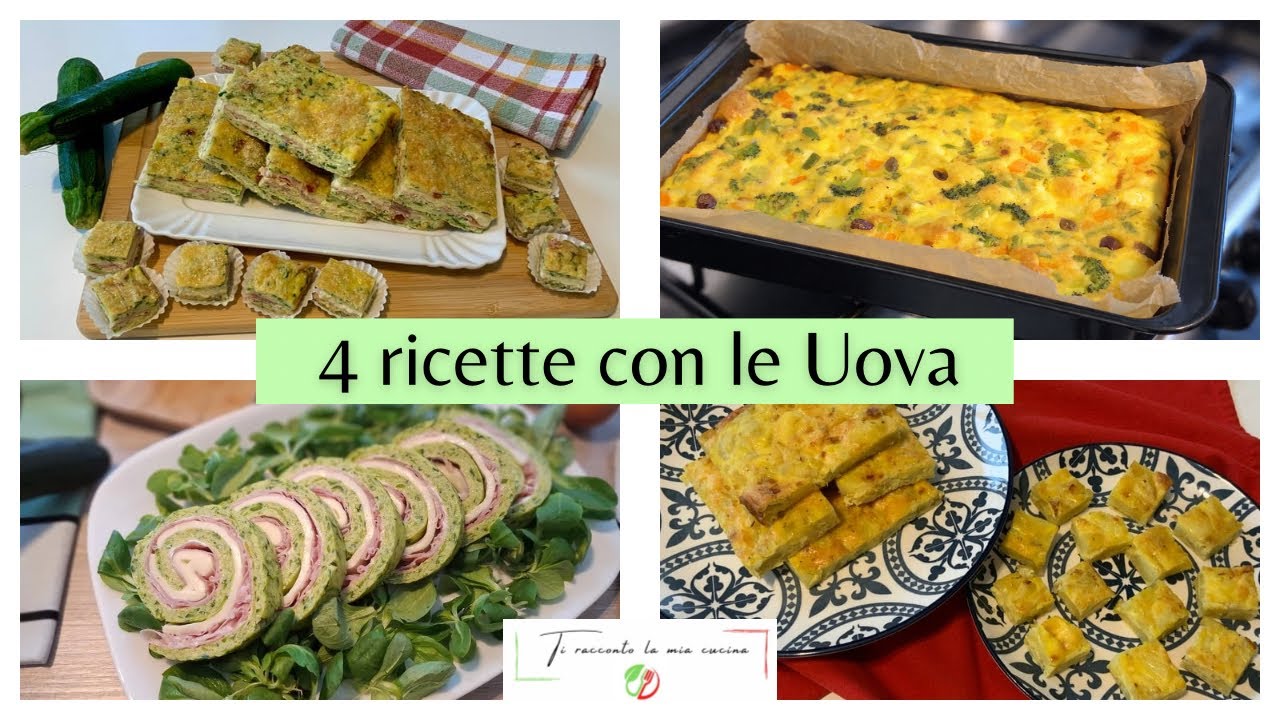 4 IDEE CON LE UOVA | le preparo spesso perch&eacute; sono buonissime e piacciono a tutti