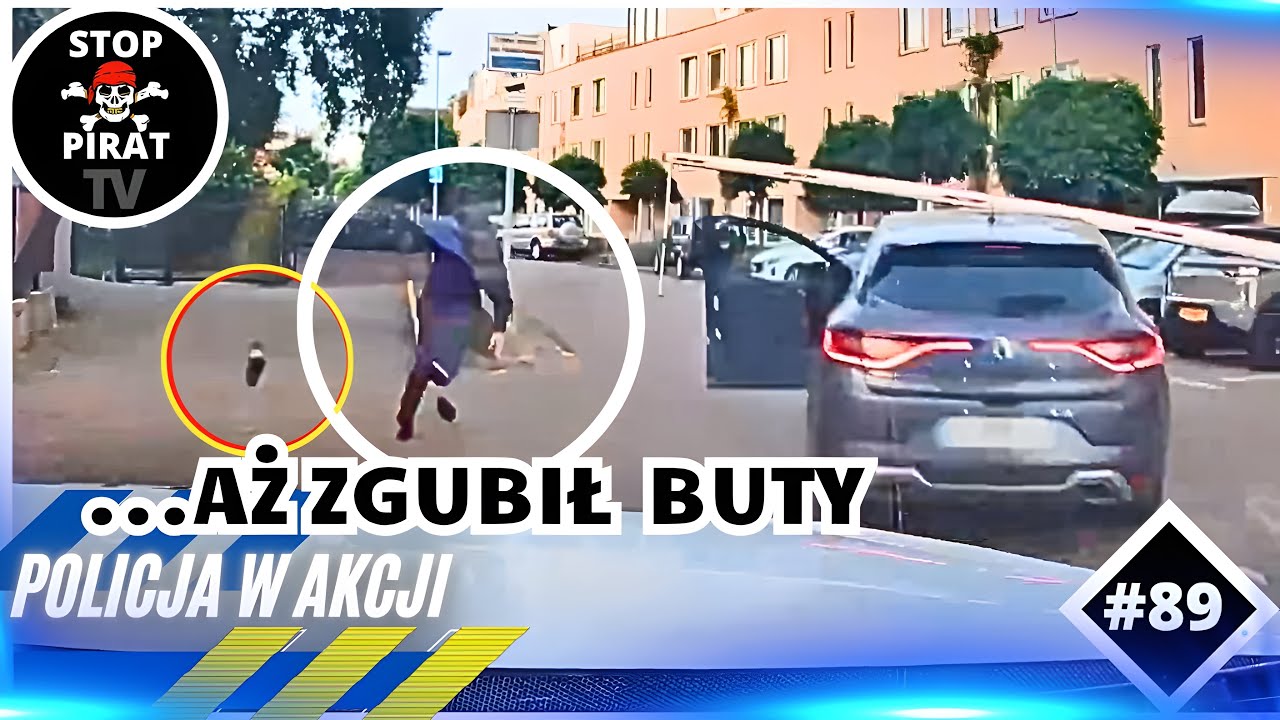 POLICJA W AKCJI #89 - Niezatrzymanie do kontroli i pościg za Renault, Iskry na progach zwalniających