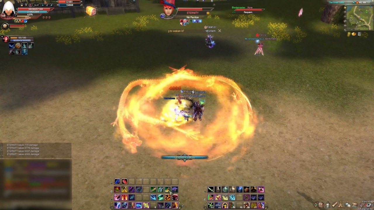 Perfect World - Xiyie Vs Eternity - Blademaster Vs Duskblade