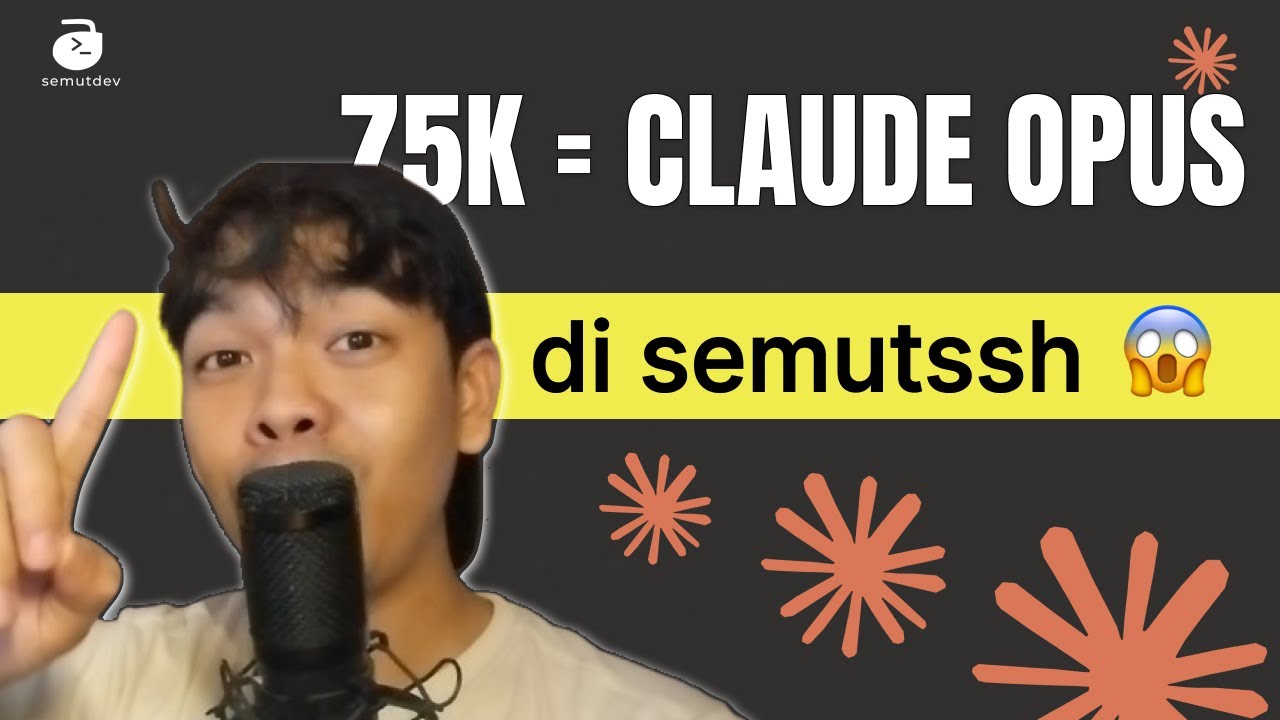 Setup Claude Code CLI + SemutSSH: 75 Ribu Dapet Claude Opus, Gemini Pro, GLM!