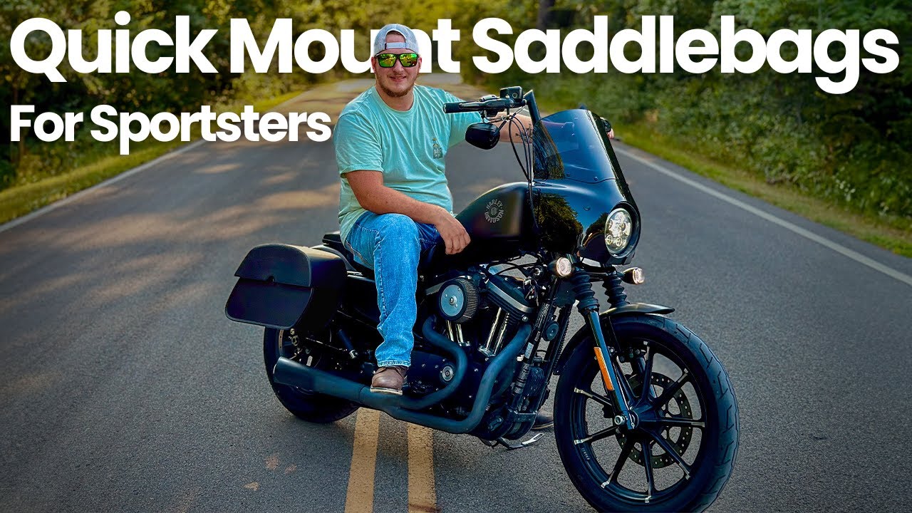 Why You Need Quick Mount Saddlebags On Your Sportster?