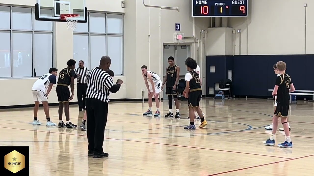 Illinois Basketball-R2G (45) VS Rockford Elite (47)-8th grade game 01/17/26