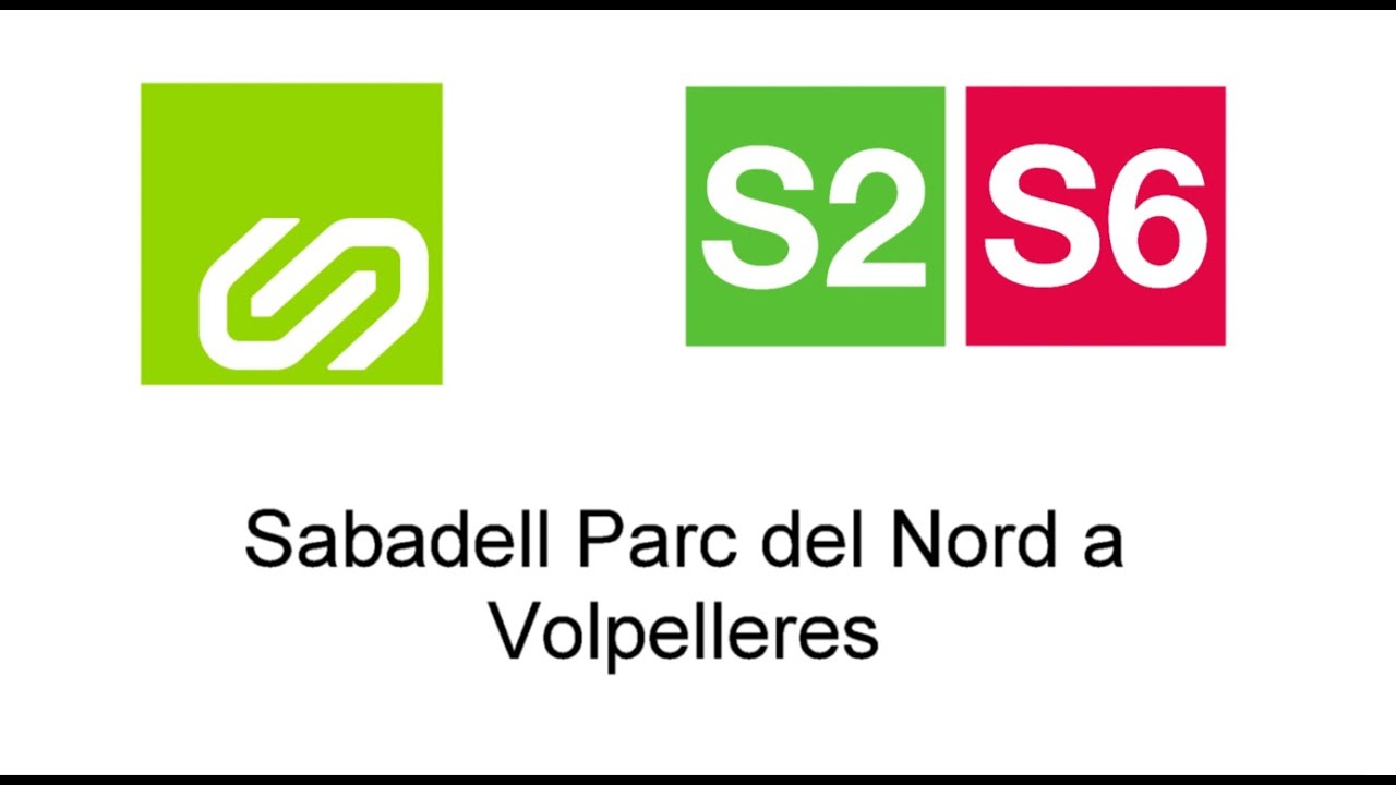 FGC estación a estación: Sabadell Parc del Nord a Volpelleres S2 S6