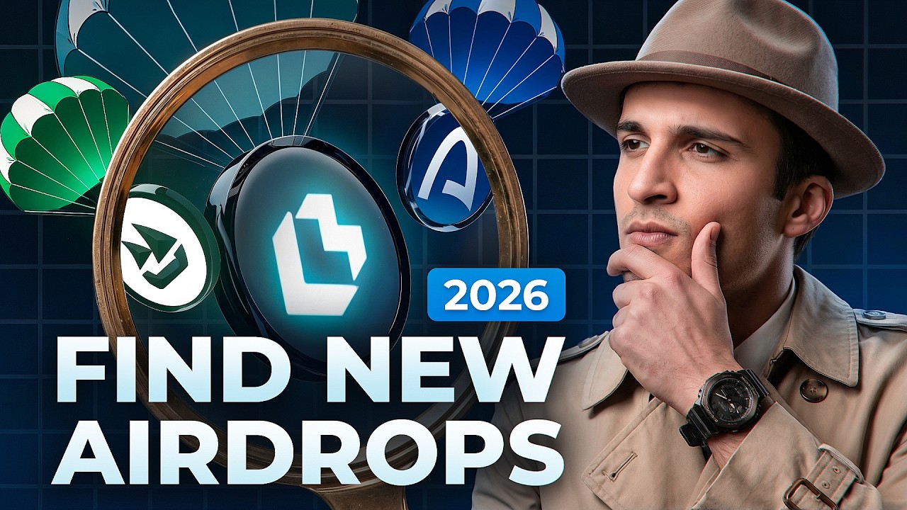 How to Find New Crypto Airdrops in 2026!