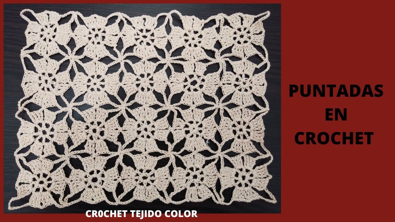 PUNTADAS EN CROCHET ///PUNTO FANTASIA///MOTIVOS Y PUNTADAS A CROCHET///PARA BLUSAS///PASO A PASO