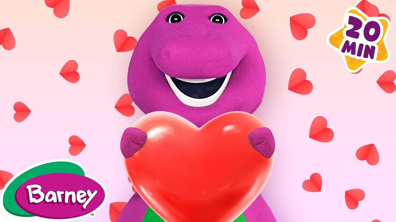 I Love You Over the Years | Valentine's Day for Kids + More Barney Nursery Rhymes and Kids Songs