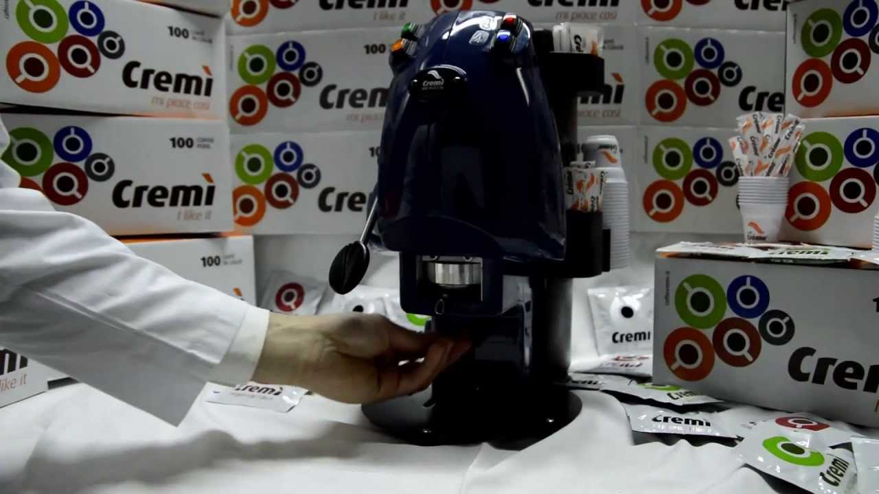 Manuale d'uso e manutenzione macchina Crèmexpress