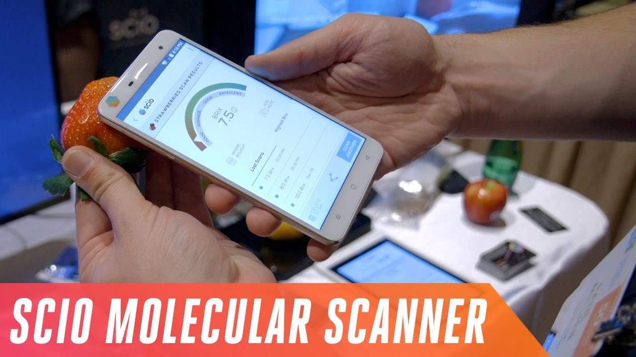 Phone with a molecular sensor