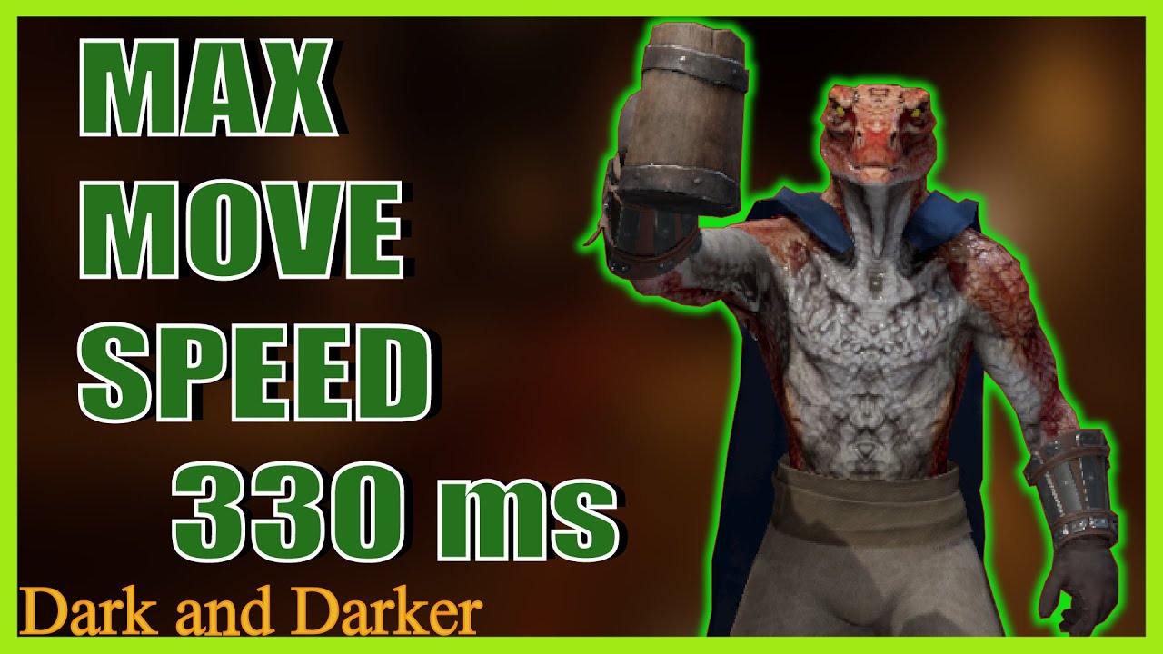 Dark And Darker Why Move Speed Is OP