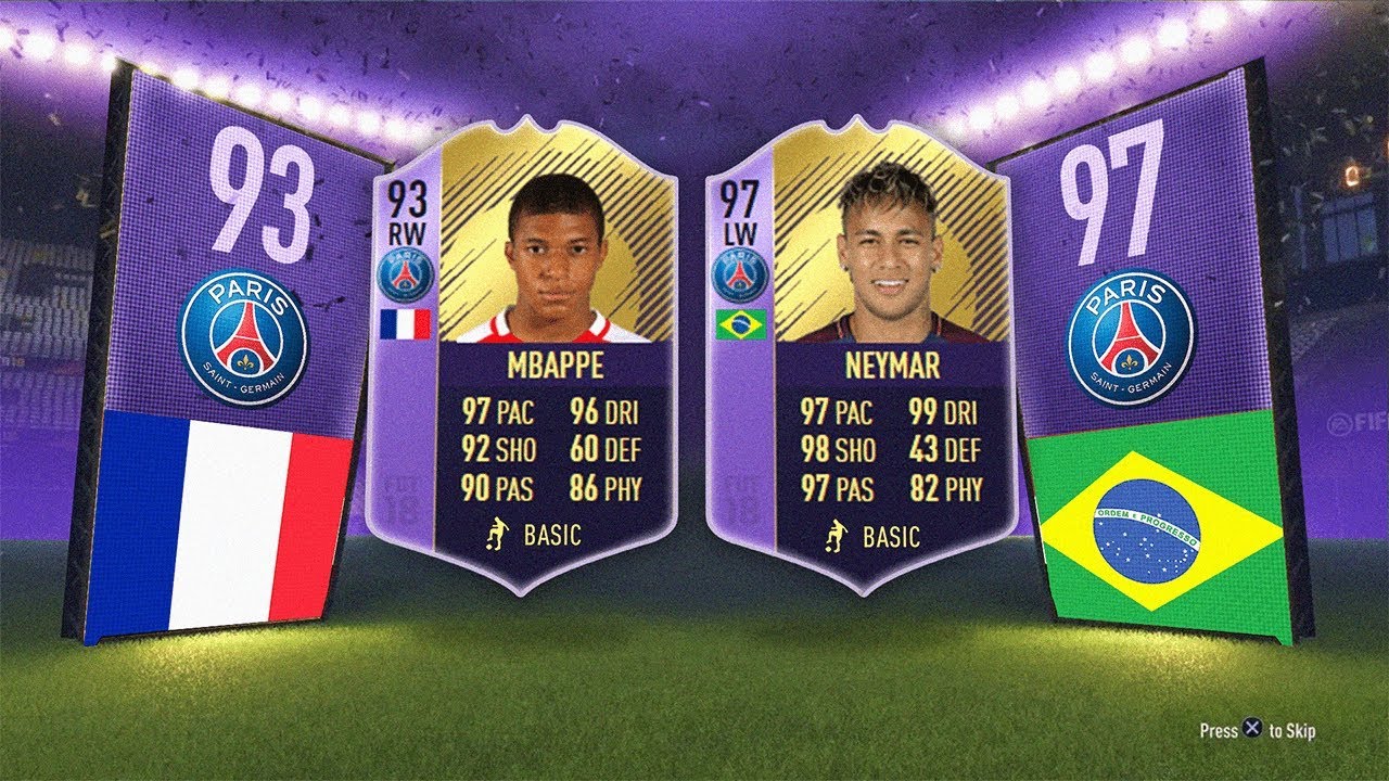 97 SBC NEYMAR / 93 SBC MBAPPE! - Ligue 1 Player of the Year SBC FIFA 18 Ultimate Team