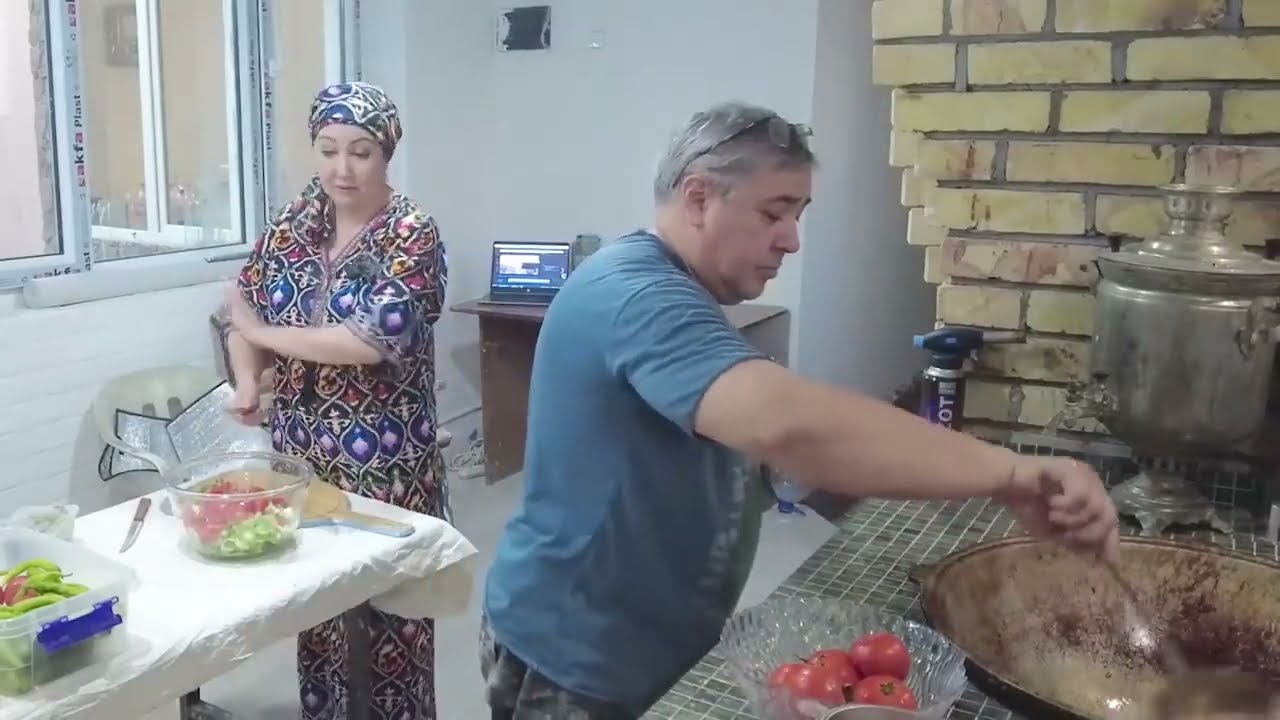 🔥КАЗАН КАБОБ из КУРИНЫХ🍗🥔 НОЖЕК  ВКУСНЫЕ😋 ЗАКУСОЧКИ  ПРОВОЖАЕМ💖 РУШАНУ В ЛАГЕРЬ 🎥 ПОВТОР