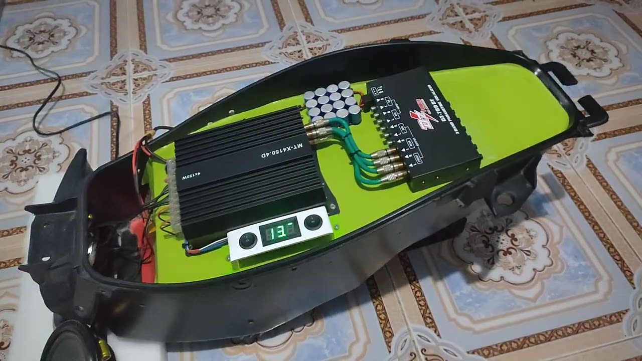 เครื่องเสียงมอไซค์PCX 2018/2020