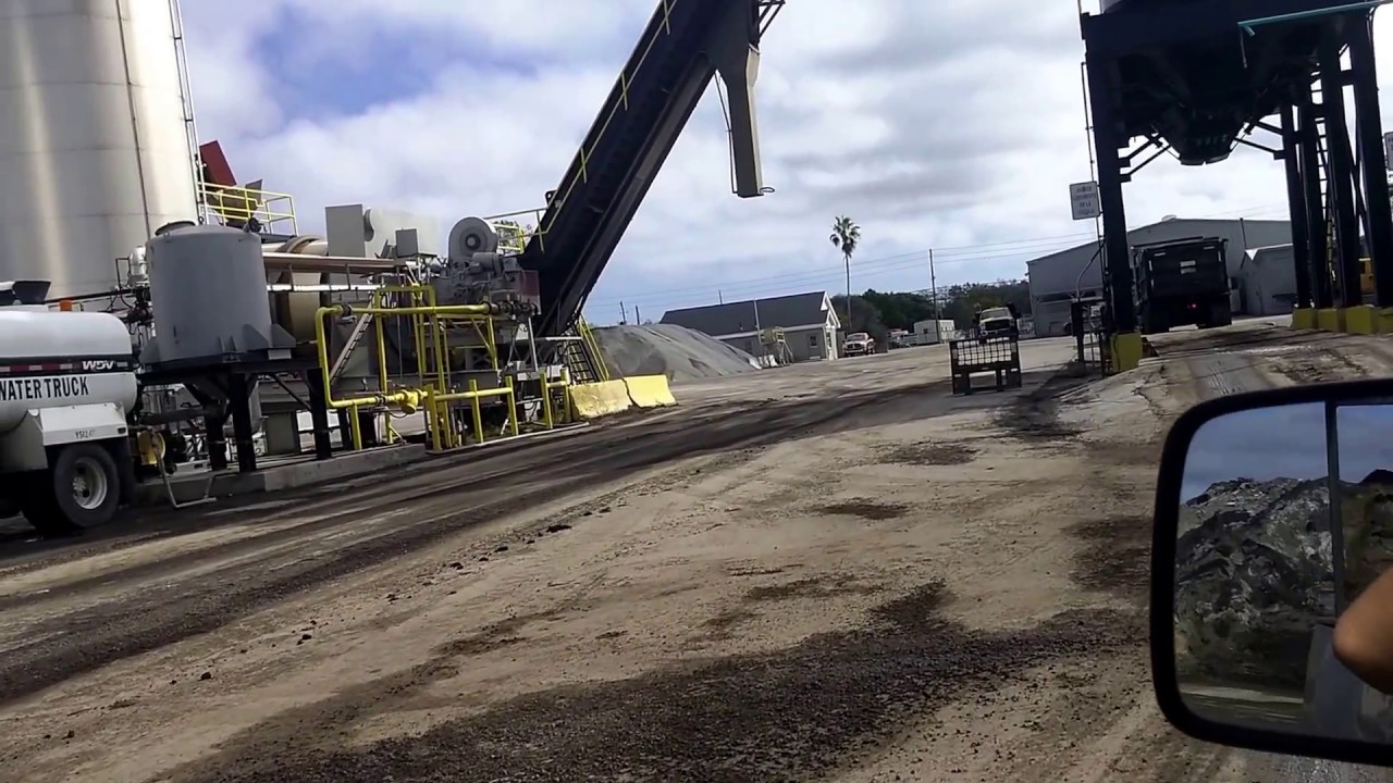 Jack's trip to the asphalt plant with a small pickup
