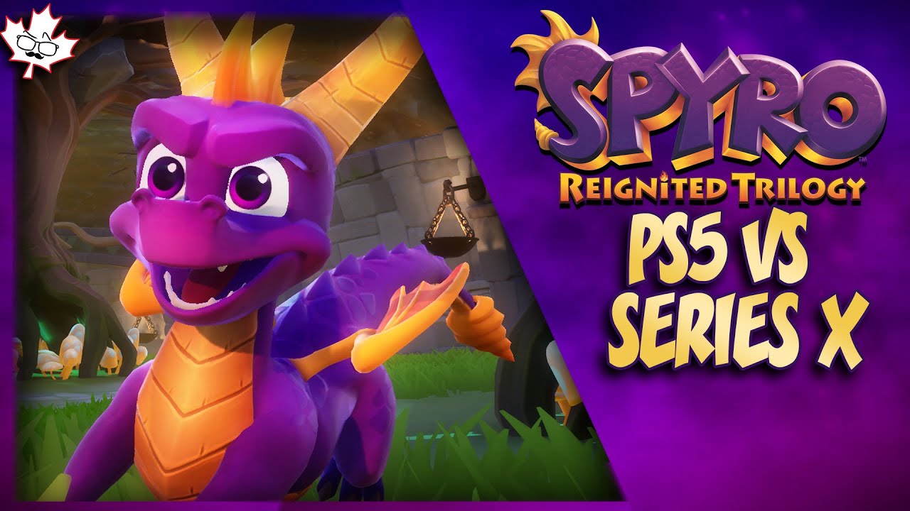 PS5 VS SERIES X - Spyro Reignited Trilogy