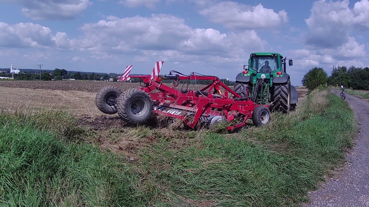 EXPOM GOLIAT W AKCJI ! TALERZOWANIE ŚCIERNISKA 2021 / GR KRAMARCZYK /JOHN DEERE 6920/EXPOM GOLIAT