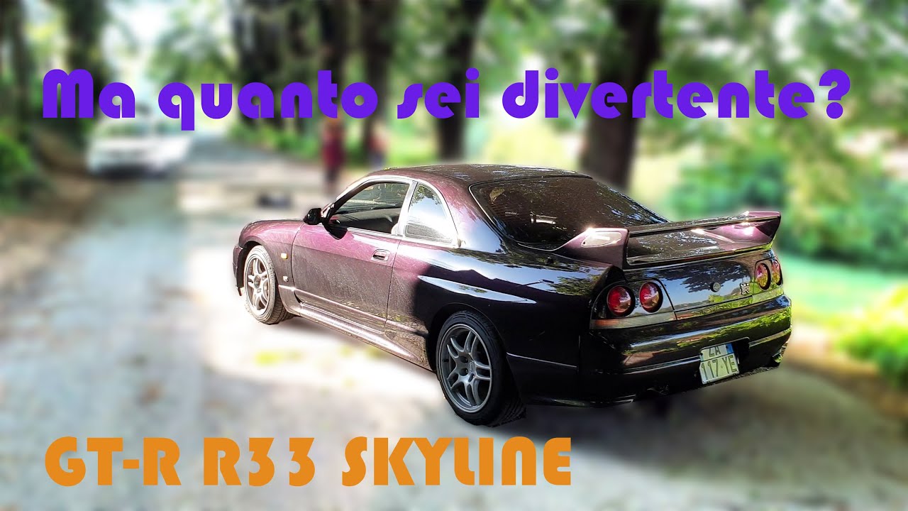La leggenda che ci ha fatto STRAdivertire! GTR R-33 V-SPEC