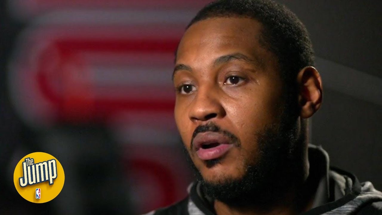 'I was ready to walk away': Carmelo Anthony opens up on his NBA comeback with the Blazers | The Jump
