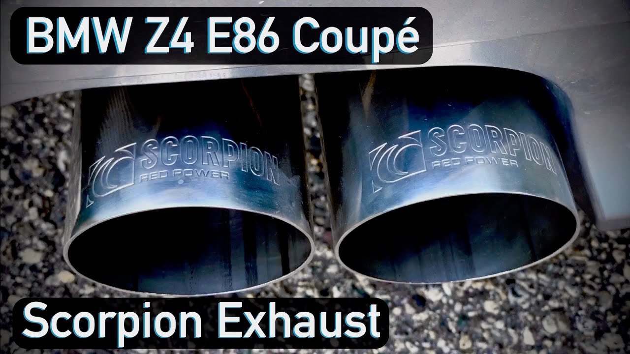 Installing Scorpion Exhaust for the Z4 Coupe!!!