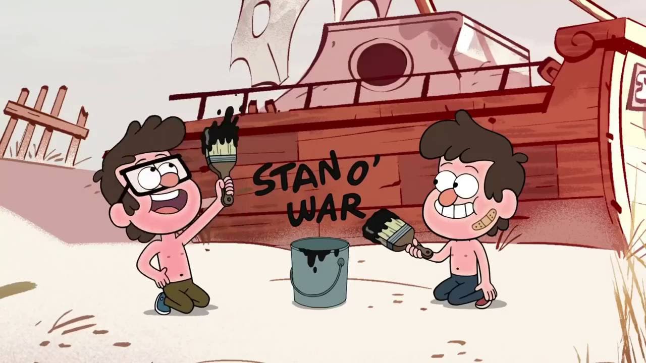 Gravity Falls 7 Years Stan Twins