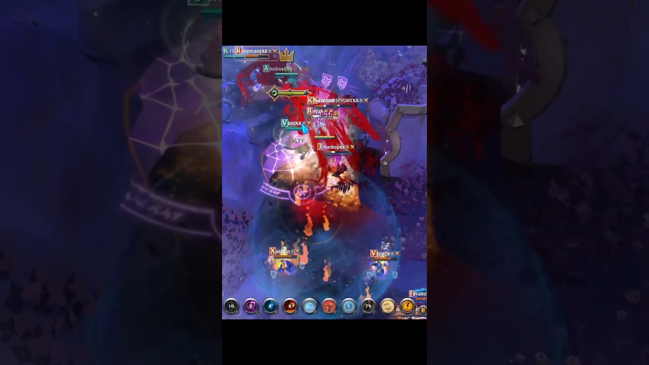 BESDARI IN OPAVUN|| 7 VS 15 || 🔥 #albiononline #albionpvp #albionsmallscale #blackzone #games