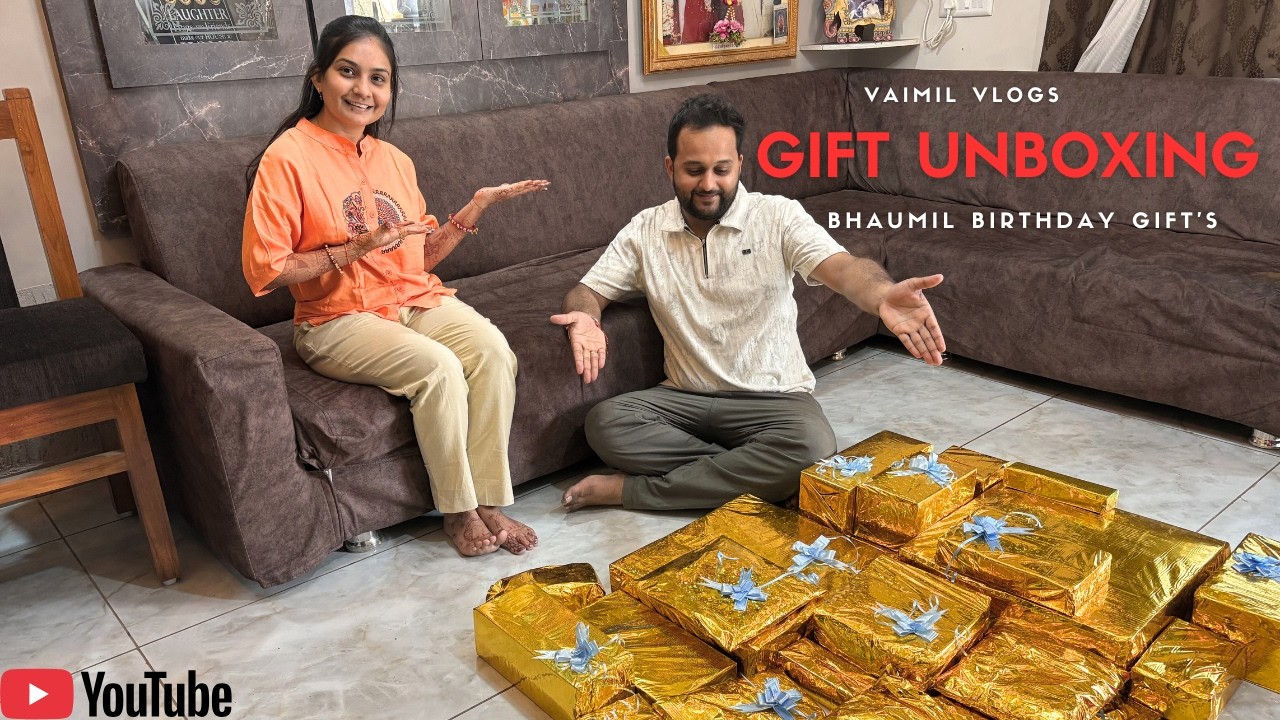 27TH BIRTHDAY SURPRISE FROM MY WIFE ❤️ #birthday #birthdaycelebration #unboxing #love #husbandwife