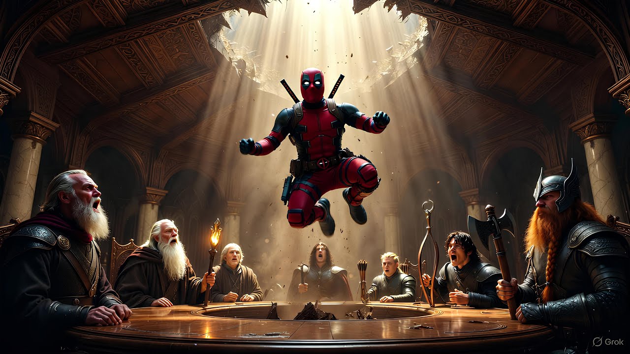 What If Deadpool Crashed the Council of Elrond?