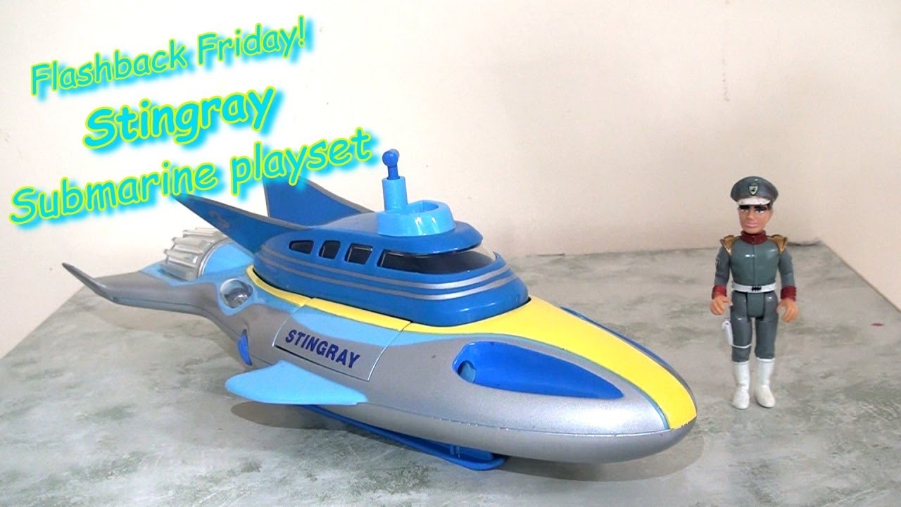 Flashback Friday! Stingray Submarine playset from Matchbox