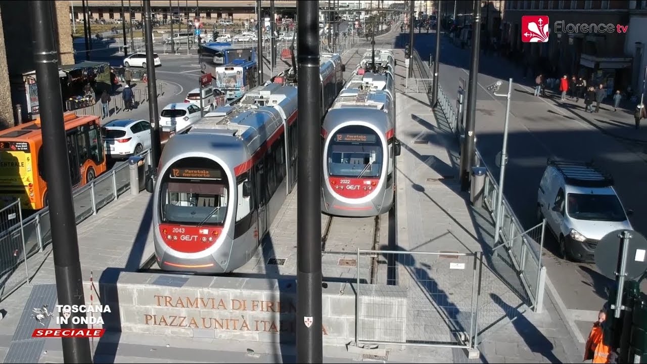 Tranvia di Firenze, inaugurata la linea T2