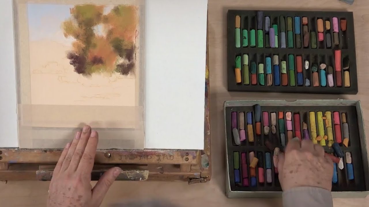 Pastel Landscape Painting Essentials - DVD with Johannes Vloothuis