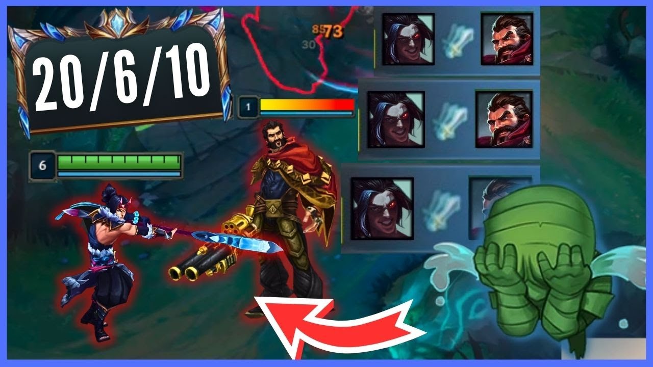 THIS IS WHAT RANK 1 KAYN DOES TO GRAVES PLAYERS!