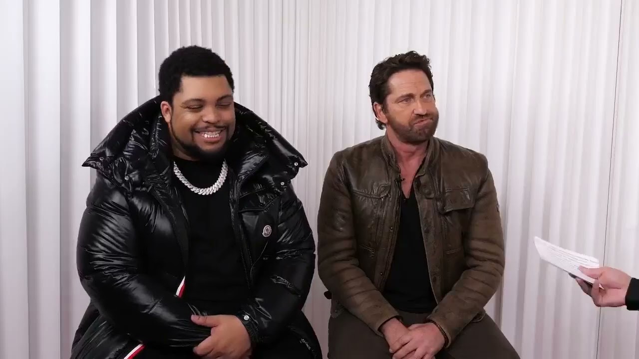 Exclusive Interview with Gerard Butler and O'Shea Jackson Jr. - Den Thieves 2: Pantera