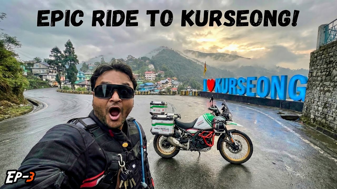 EPIC Ride to KURSEONG  😱 SILIGURI | Northeast India Ride | Ep-3