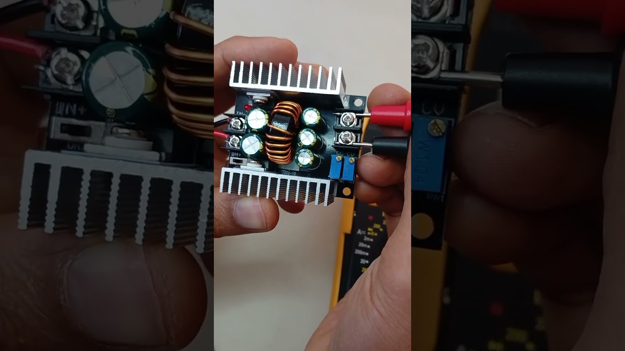 Mastering Voltage Reduction: 300W 20A DC-DC #stepdown #buckconverter