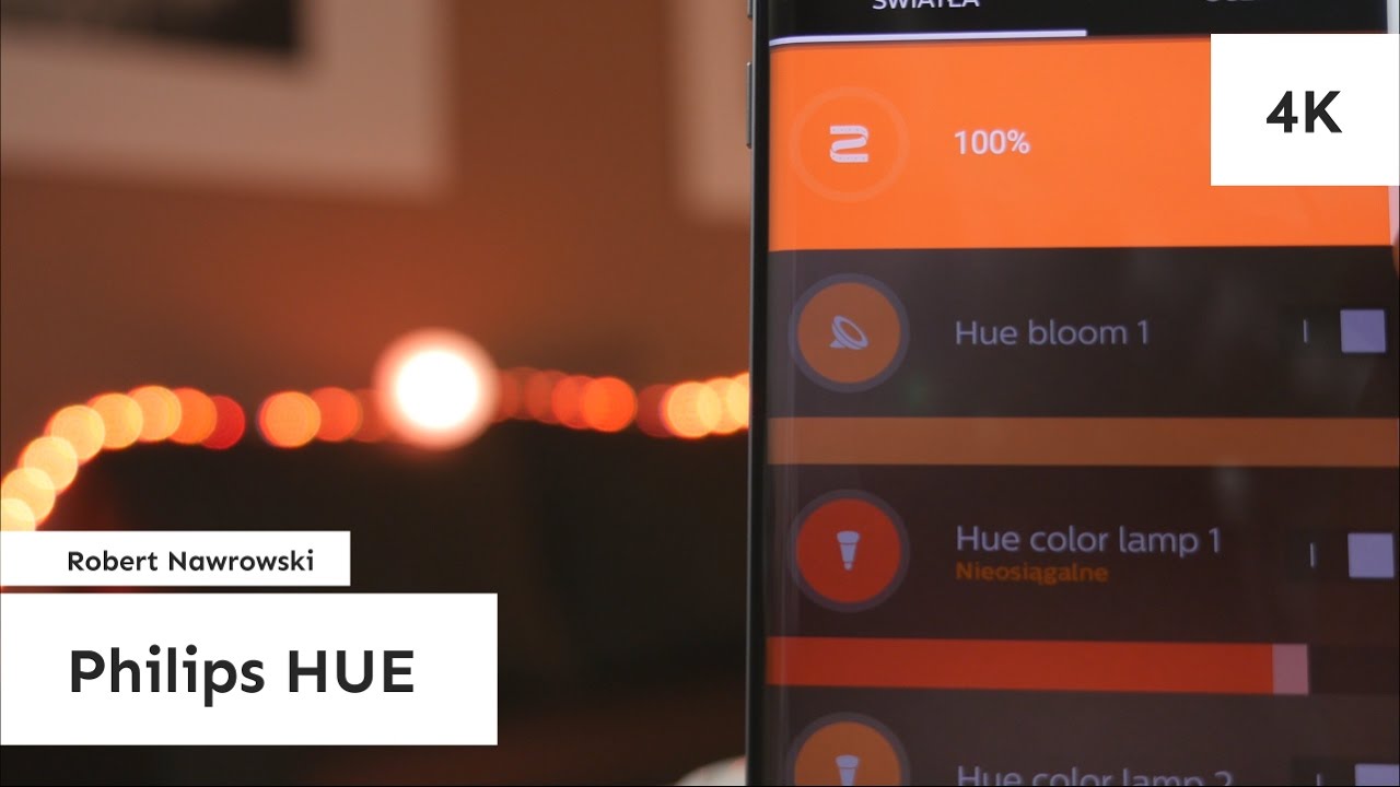 Philips HUE Inteligentne oświetlenie w domu i biurze | Robert Nawrowski | Robert Nawrowski