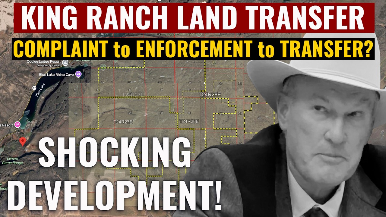 SHOCKING KING RANCH LAND TRANSFER DEAL | From Complaint, to Enforcement, to Tribal Transfer?