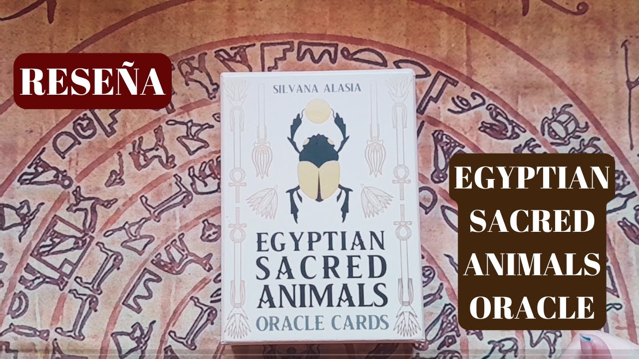 ORACULO EGYPTIAN SACRED ANIMALS 🙊✨| Vanamaly Banyik