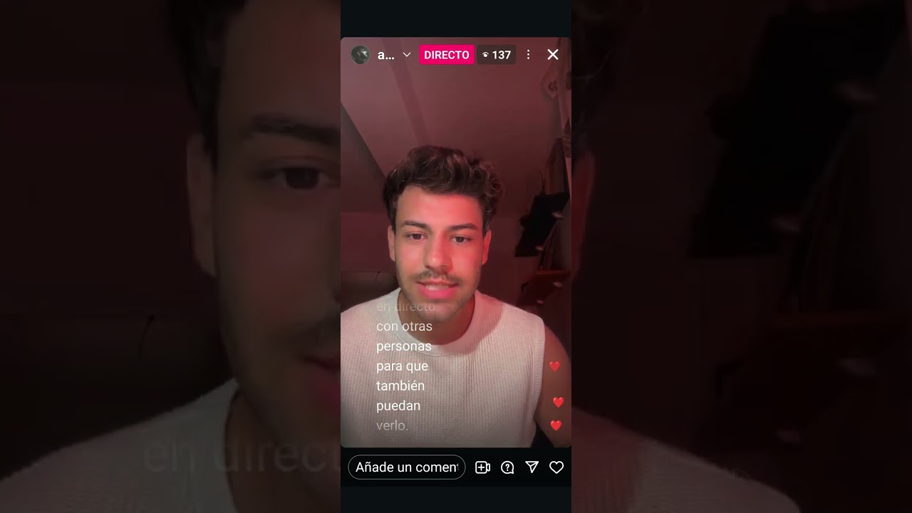 Agoney Directo Instagram 14/08,