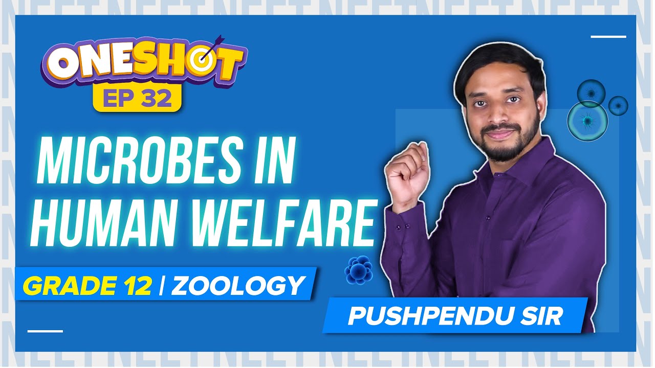 Microbes in Human Welfare Class 12 Biology One Shot & Mind Maps | NEET 2022 Exam Preparation