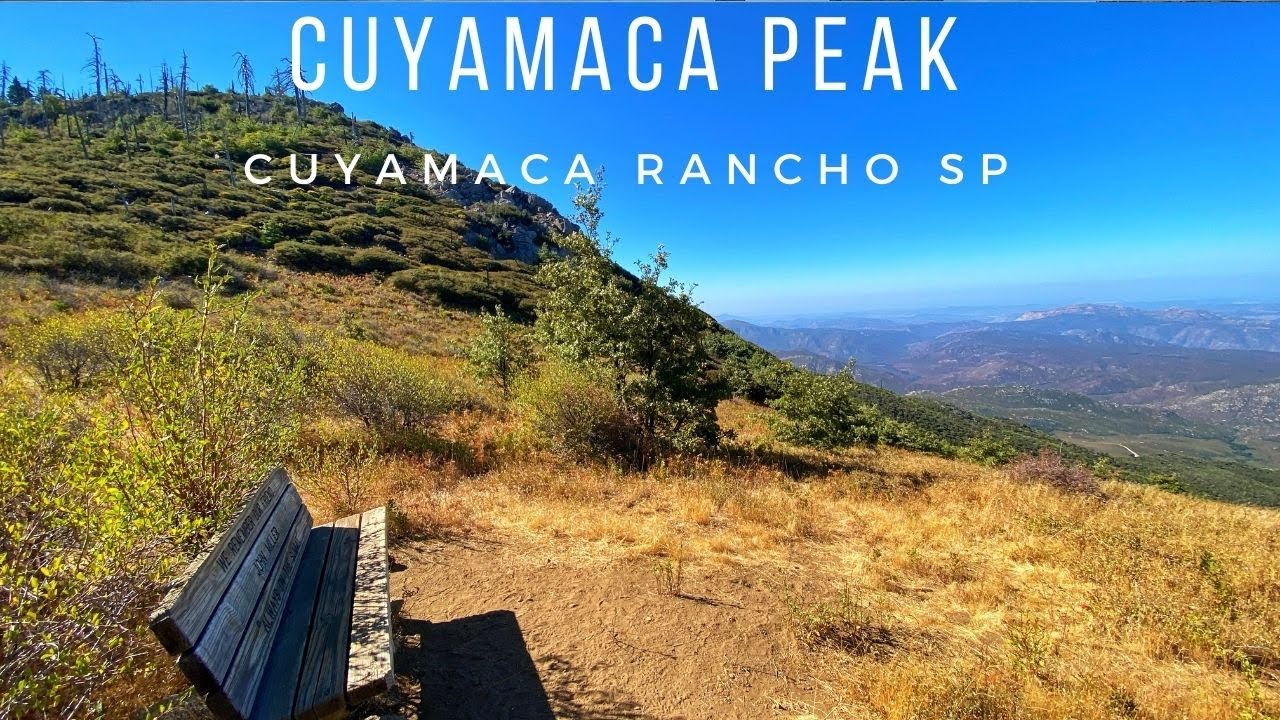 Cuyamaca Peak - San Diego County's second highest peak!