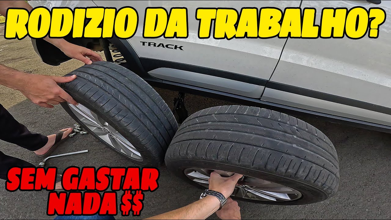 FIZ O RODÍZIO DE PNEUS E FOI MAIS FÁCIL DO QUE PARECE! SEM GASTAR NADA 🔧
