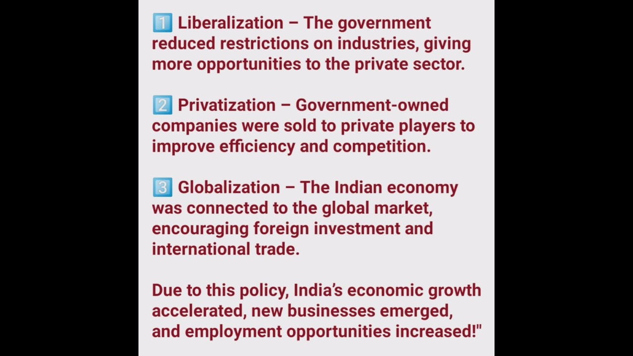 New Economic Policy 1991: The Game-Changer for India’s Economy |LPG Reforms Explained 