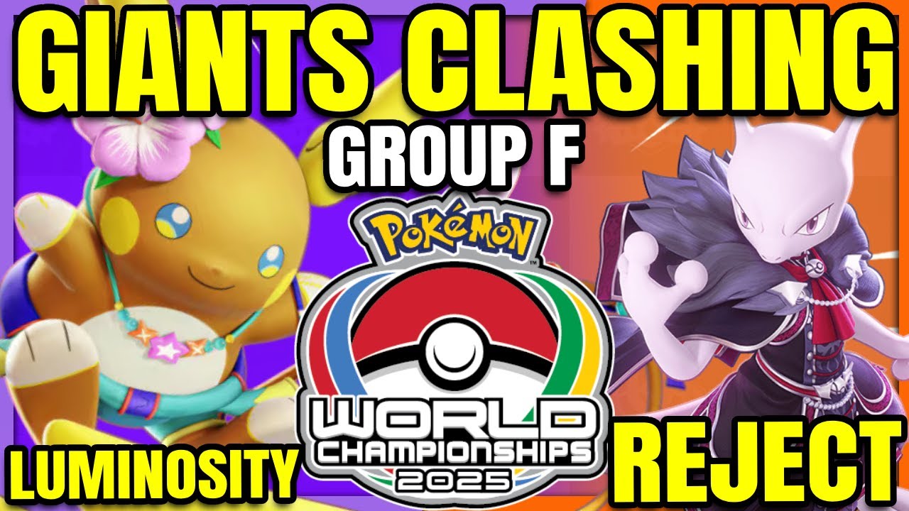 WORLD CHAMPS vs JP CHAMPS Luminosity vs Reject - World Championships | Pokemon Unite
