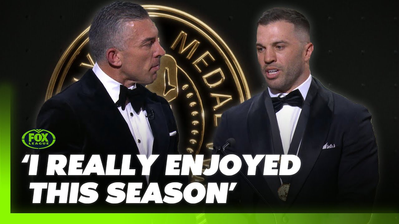 Tedesco Reigns Supreme! 👑 Teddy crowned with SECOND Dally M after stellar season | Fox League