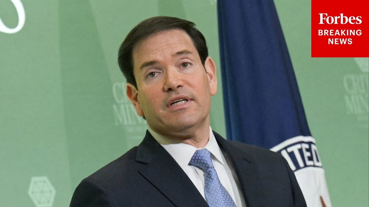 'Everybody Wants A Center': Marco Rubio Stresses Importance Of Critical Mineral Chains Worldwide