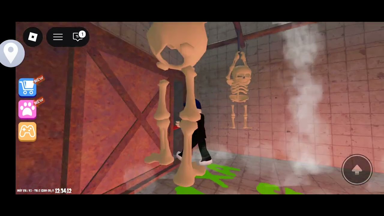 Chơi thoát khỏi nhà hàng pizza đáng sợ! #video 